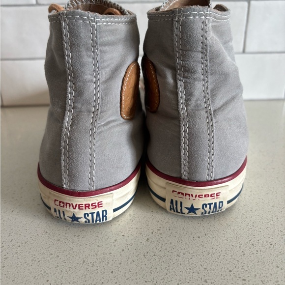 Converse Chuck Taylor Lux Peached Canvas SOFT All Star Sneaker womens Sz 6 grey - Picture 5 of 7